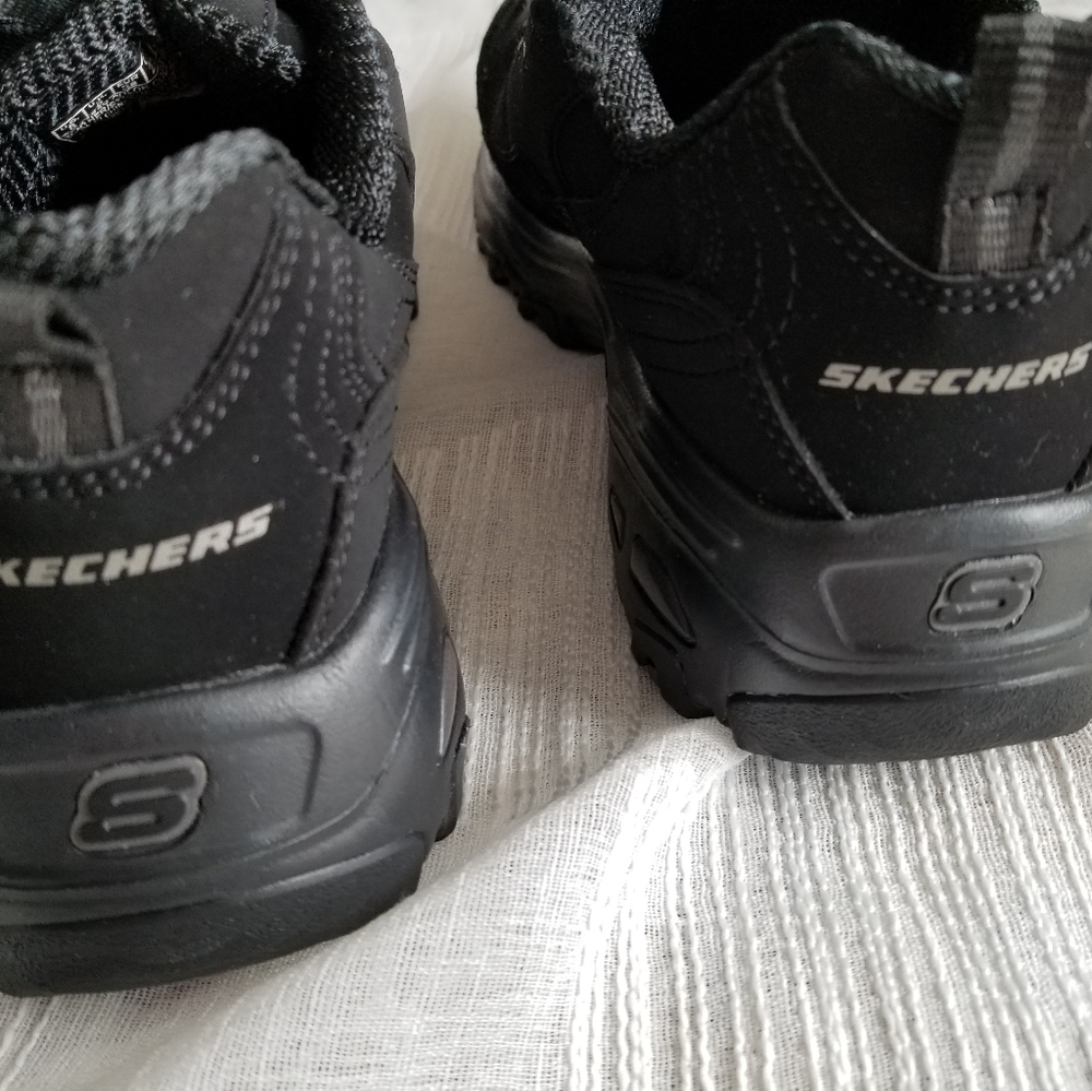 Skechers D'lites With Air-Cooled Memory Foam Black Size 8 - Picture 5 of 8
